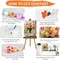 Paint By Number Kits for Adults – Tulip Flower DIY Acrylic Paint by Numbers on Canvas for Beginners, Color by Number Wall Art Kit for Home Decor & Gift, 12x16 Inch (Unframed)